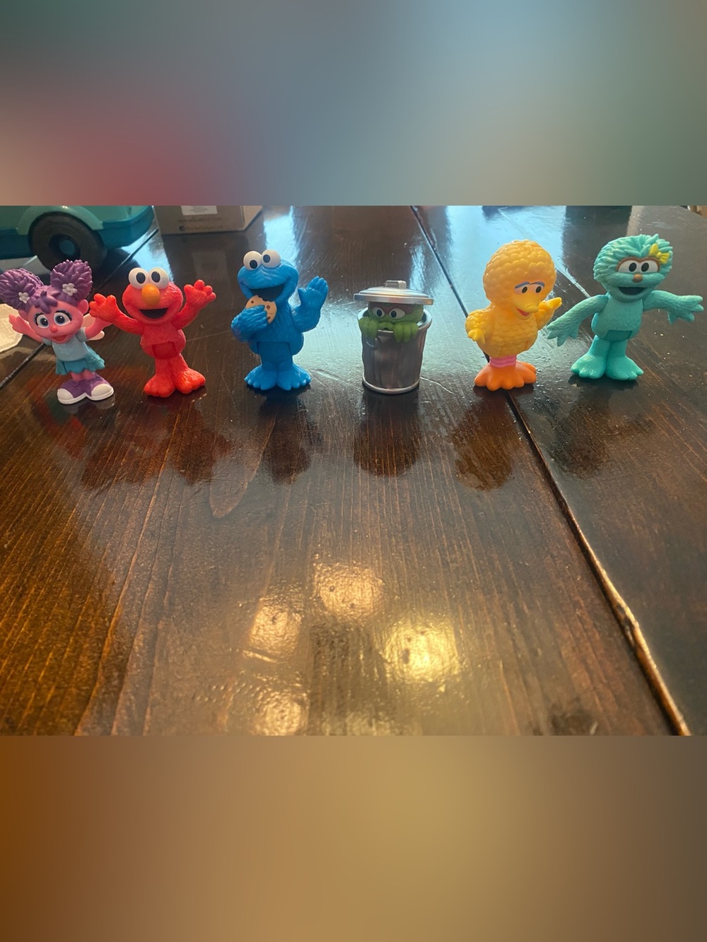 Sesame Street Neighborhood Friends 6-Piece Set Poseable Figurines